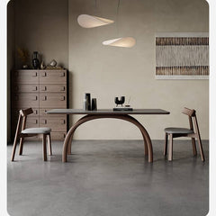 Modern Oak Wood Dining Chair with Comfortable Foam Cushion - Stylish Design for Dining Room hagst-821