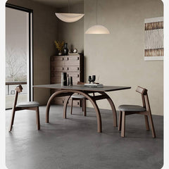 Modern Oak Wood Dining Chair with Comfortable Foam Cushion - Stylish Design for Dining Room hagst-821