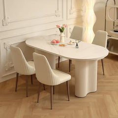 Elegant Faux Leather Dining Chair – Modern Comfort for Dining Spaces hfcjp-4002