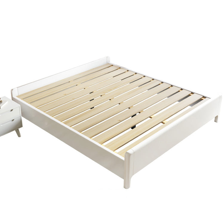 Luxurious Solid Wood Bed Frame in Natural Brown, White, Gray & Black Ash Finishes hglna-1444 Luxurious Solid Wood Bed Frame in Natural Brown, White, Gray & Black Ash Finishes hglna-1444