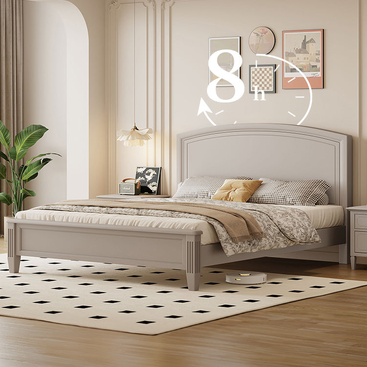 Stylish and Durable Gray Bed Frame Made from High-Quality Rubber Wood and Solid Pine hglna-1446 Stylish and Durable Gray Bed Frame Made from High-Quality Rubber Wood and Solid Pine hglna-1446