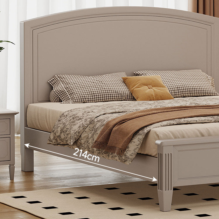 Stylish and Durable Gray Bed Frame Made from High-Quality Rubber Wood and Solid Pine hglna-1446 Stylish and Durable Gray Bed Frame Made from High-Quality Rubber Wood and Solid Pine hglna-1446
