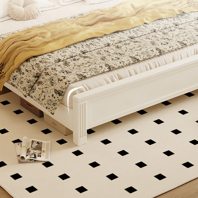 Beige Rubber Wood Bed Frame - Solid Wood Construction for Durability and Style hglna-1451 Beige Rubber Wood Bed Frame - Solid Wood Construction for Durability and Style hglna-1451