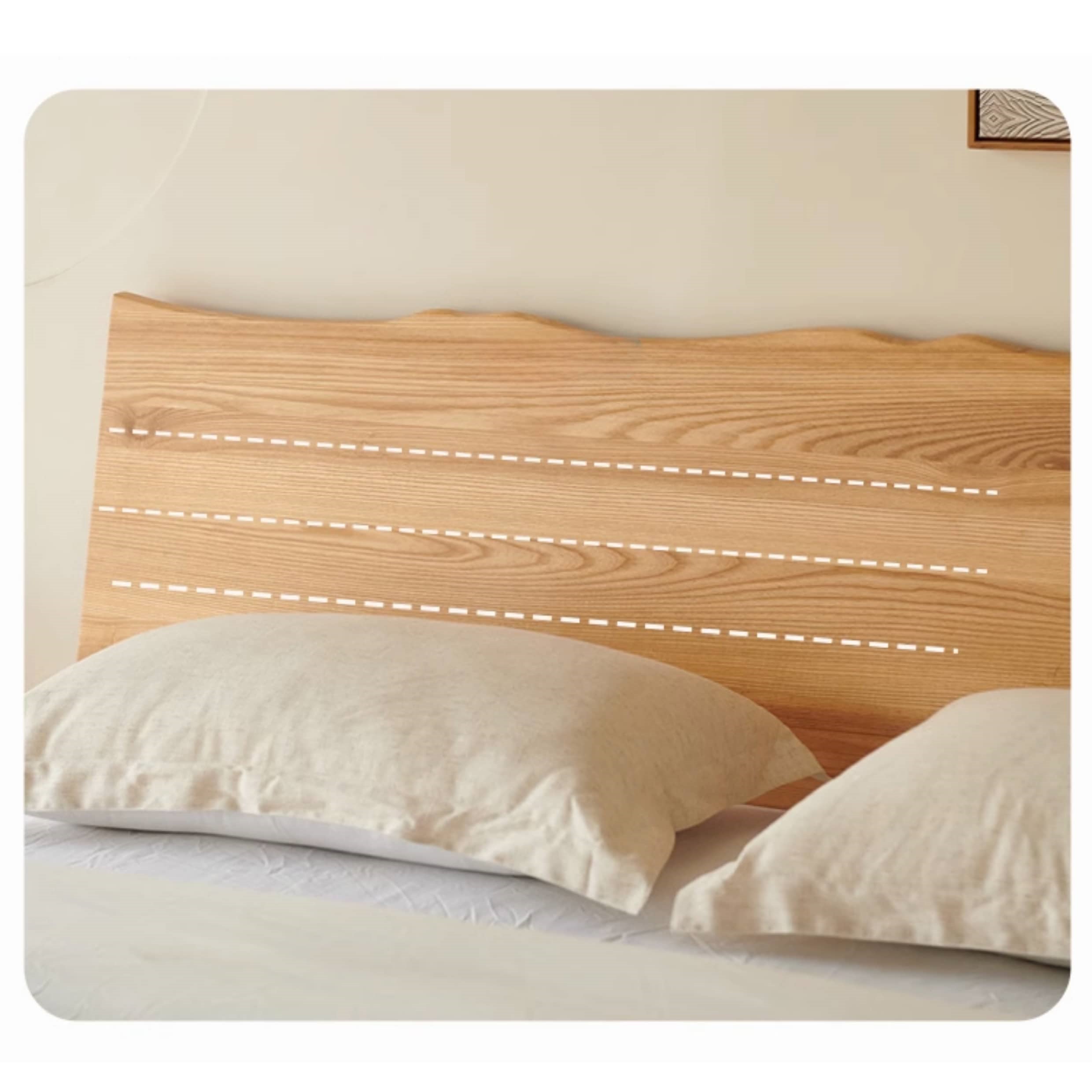 Premium Quality Modern Ash Wood Cal King Bed – Elegant & Durable Queen Design hjhms-1042 Premium Quality Modern Ash Wood Cal King Bed – Elegant & Durable Queen Design hjhms-1042