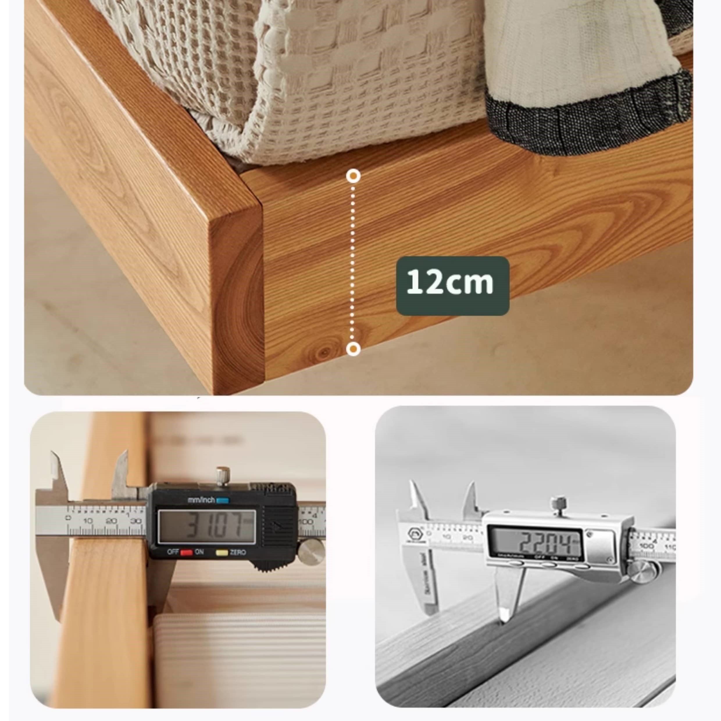 Modern Queen Size Dark Beige Bed with Pine Bed Frame & Cotton Upholstery Headboard California King Size for Your Bedroom Comfort hjhms-1047 Modern Queen Size Dark Beige Bed with Pine Bed Frame & Cotton Upholstery Headboard California King Size for Your Bedroom Comfort hjhms-1047