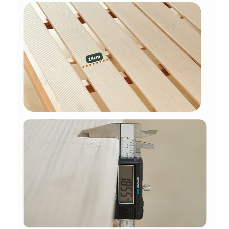 Modern Cal King Ash Wood Bed Frame Sturdy & Durable Design for Your Room Comfort hjhms-1048 Modern Cal King Ash Wood Bed Frame Sturdy & Durable Design for Your Room Comfort hjhms-1048