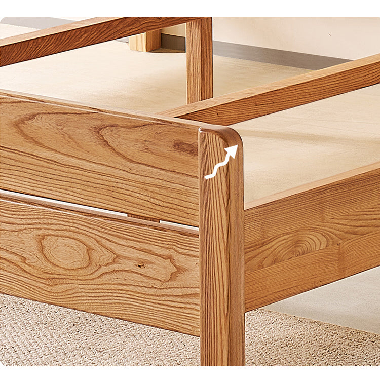 Modern Cal King Wooden Bed Frame Ash Wood Queen Size Design for Stylish Bedrooms hjhms-1563 Modern Cal King Wooden Bed Frame Ash Wood Queen Size Design for Stylish Bedrooms hjhms-1563