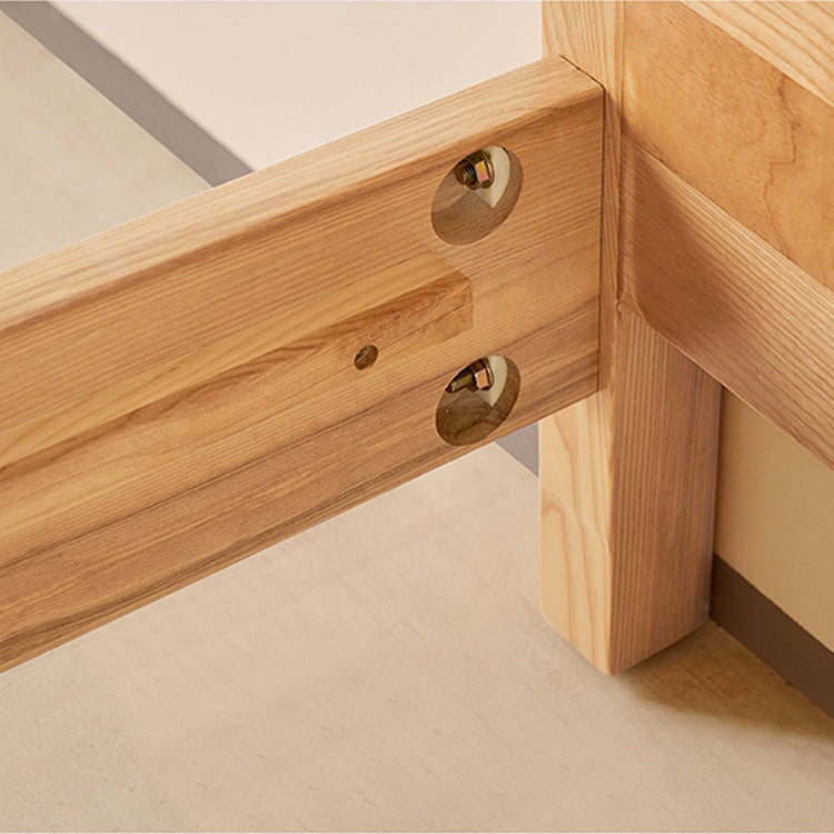 Modern Cal King Wooden Bed Frame Ash Wood Queen Size Design for Stylish Bedrooms hjhms-1563 Modern Cal King Wooden Bed Frame Ash Wood Queen Size Design for Stylish Bedrooms hjhms-1563