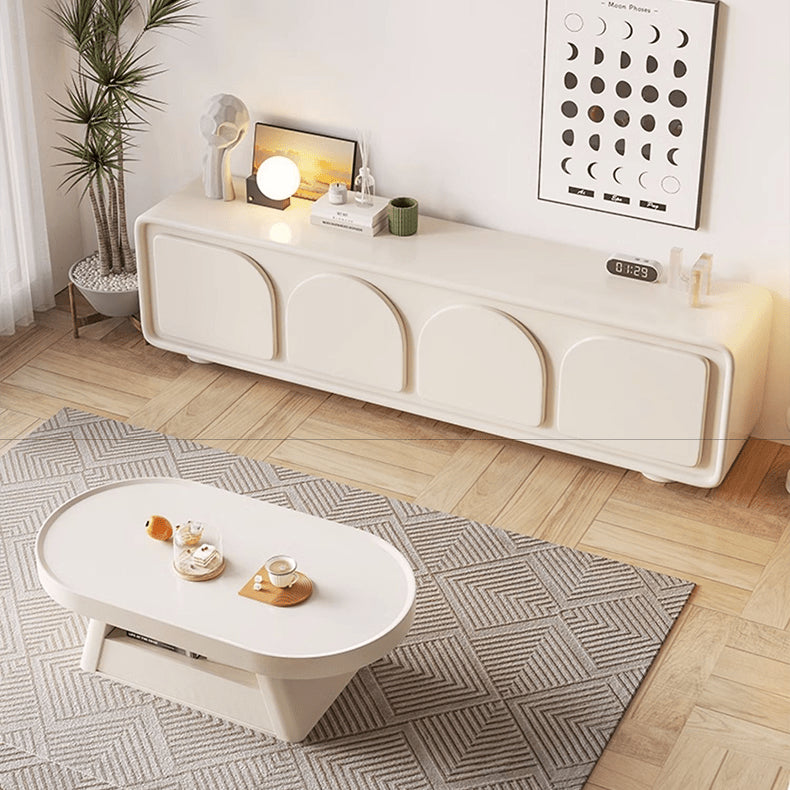 51‘’ Oval Coffee Table in Beige with Storage - Modern Design for LIvingroom hjl-1189 51‘’ Oval Coffee Table in Beige with Storage - Modern Design for LIvingroom hjl-1189