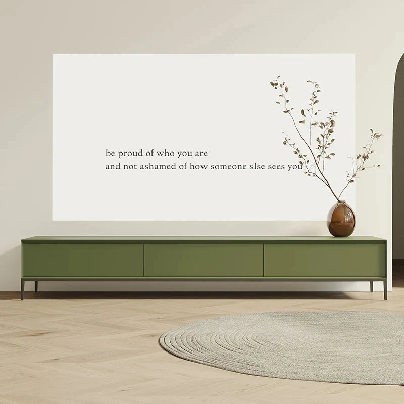 Stylish Green Density Board Coffee Table for Modern Living Rooms - Chic Home Furniture Solution hko-4623