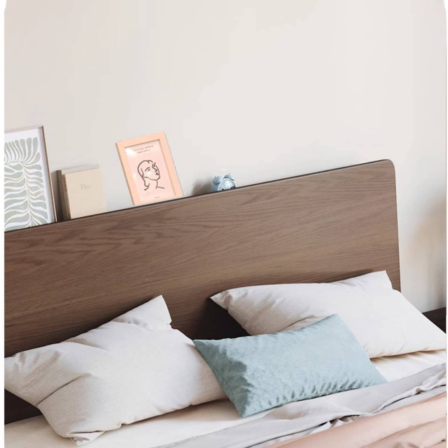 Luxurious Solid Brown Rubberwood Pine Bed Frame - Stylish & Durable Design hmak-236 Luxurious Solid Brown Rubberwood Pine Bed Frame - Stylish & Durable Design hmak-236