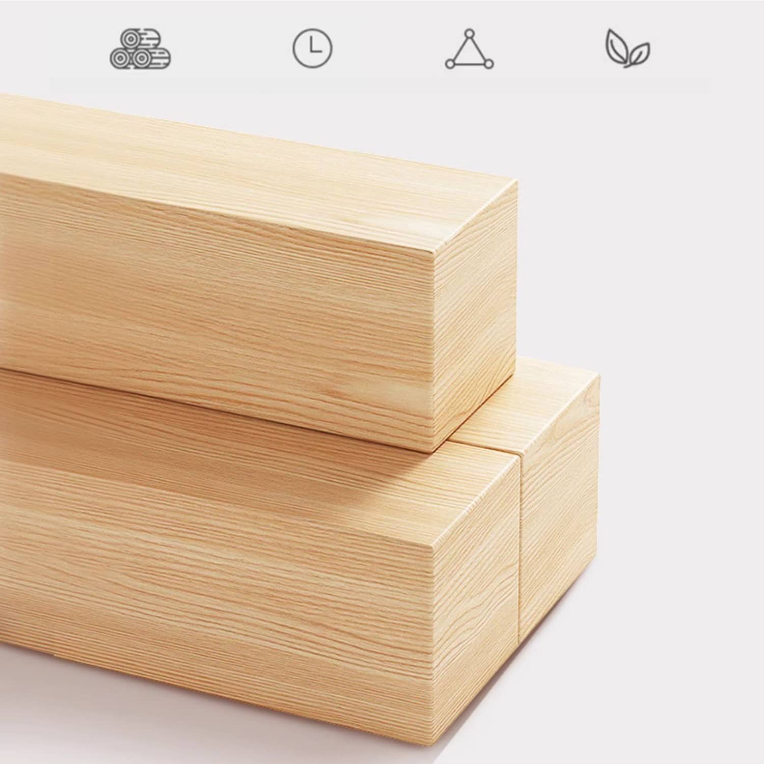 Premium Natural Rubber Wood Pine Bed Frame - Sturdy & Stylish Design hmak-237 Premium Natural Rubber Wood Pine Bed Frame - Sturdy & Stylish Design hmak-237