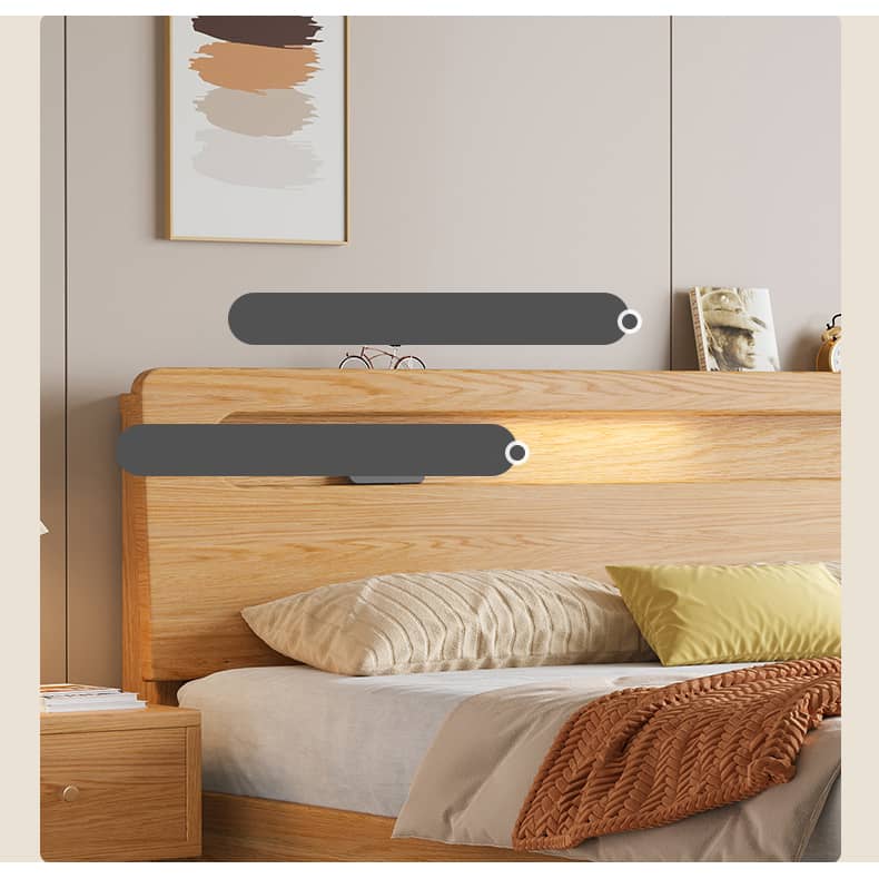 Premium Natural Rubber Wood Pine Bed Frame - Sturdy & Stylish Design hmak-237 Premium Natural Rubber Wood Pine Bed Frame - Sturdy & Stylish Design hmak-237