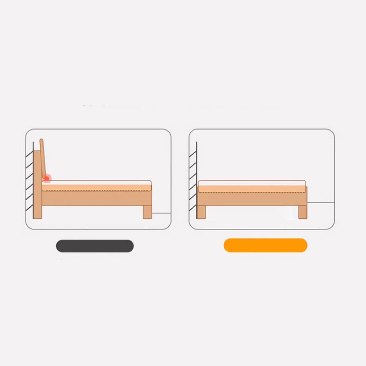 Elegant Brown Rubber Wood Pine Bed - Durable & Stylish Bedroom Furniture hmak-245 Elegant Brown Rubber Wood Pine Bed - Durable & Stylish Bedroom Furniture hmak-245