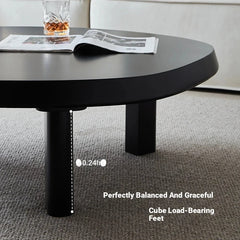 Stylish Ash Wood Coffee Table with Spacious Top - Perfect for Modern Living Rooms hmr-4787