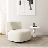Stylish Oak Density Board Coffee Table - Modern Round Design for Living Room Elegance hmr-4799