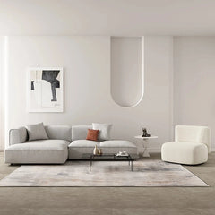 Stylish Oak Density Board Coffee Table - Modern Round Design for Living Room Elegance hmr-4799