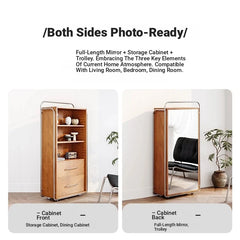 Elegant Ash Wood and Glass Cabinet with Stainless Steel Accents - Modern Home Storage Solution hmr-4800