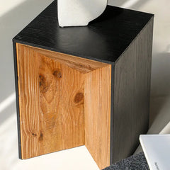 Modern Pine Wood Side Table – Sleek & Versatile for Any Room hms-4049