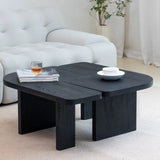 Sleek Ash Wood Coffee Table – Modern Look for Living Spaces hms-4050