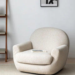 Luxury Solid Wood Armchair - Plush Comfort for Living Spaces hms-4064