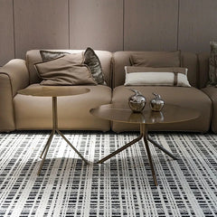 Stylish Stainless Steel Coffee Table - Modern Design with Elegant Finish for Living Room Decor hmsf-4665