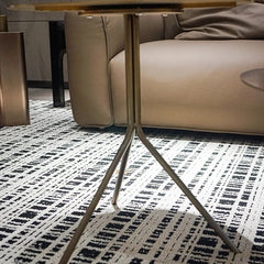 Stylish Stainless Steel Coffee Table - Modern Design with Elegant Finish for Living Room Decor hmsf-4665