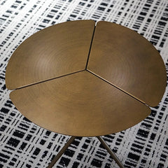 Stylish Stainless Steel Coffee Table - Modern Design with Elegant Finish for Living Room Decor hmsf-4665