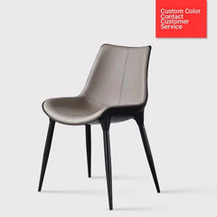 Stylish GFRP & PU Leather Dining Chair - Modern Design for Elegant Spaces hmsf-4666