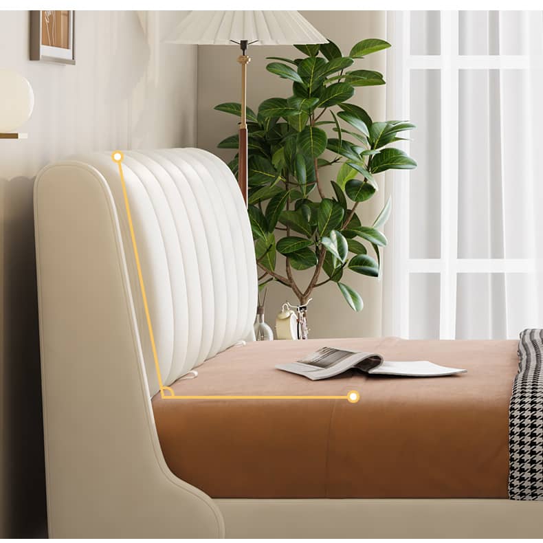 Modern Pine Wood Bed Frame with Storage & Upholstery Headboard - Functional Design for Bedroom hmzsh-1270 Modern Pine Wood Bed Frame with Storage & Upholstery Headboard - Functional Design for Bedroom hmzsh-1270