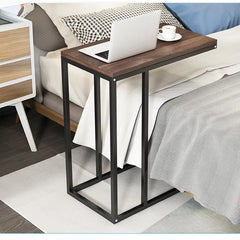 Industrial Chic Coffee Table with Metal Frame and Wood Top for Modern Living Spaces hsen-2032