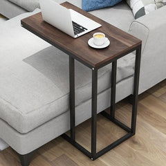 Industrial Chic Coffee Table with Metal Frame and Wood Top for Modern Living Spaces hsen-2032