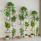 Vertical Indoor Plant Stand with Multiple Tiers for Home and Office - hsen-2036