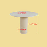 Elegant Sintered Stone Table with Faux Leather Finish for Modern Interiors - hsj-2258