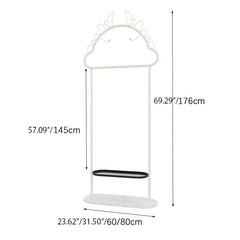 Elegant Marble Coat Hanger Rack Cloud Design hsj-2267