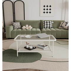 Modern Tempered Glass Coffee Table hsj-2271 - Sleek Design for Stylish Living Rooms
