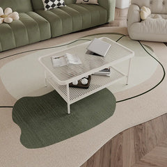 Modern Tempered Glass Coffee Table hsj-2271 - Sleek Design for Stylish Living Rooms