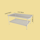Modern Tempered Glass Coffee Table hsj-2271 - Sleek Design for Stylish Living Rooms