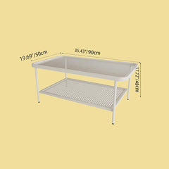 Modern Tempered Glass Coffee Table hsj-2271 - Sleek Design for Stylish Living Rooms