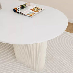Modern Sintered Stone Faux Leather Dining Table - Elegant Durable Design for Home hsj-2272