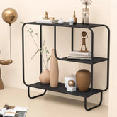 Modern White Metal Storage Rack - Sleek Design for Stylish Organization hsj-2275 | Functional Home Storage Solution