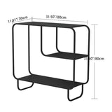 Modern White Metal Storage Rack - Sleek Design for Stylish Organization hsj-2275 | Functional Home Storage Solution
