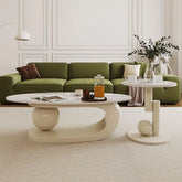 Sleek Sintered Stone Coffee Table hsj-2276 for Modern Living Room Decor