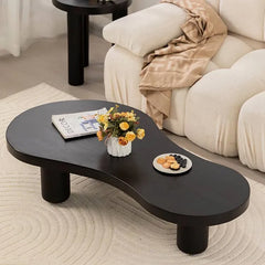 Stylish Pine Wood Coffee Table - Modern Elegance for Living Room Hsyj-2278