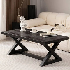 Sleek Solid Wood Coffee Table - Modern Design for Elegant Living Spaces hsyj-2282