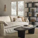 Sleek Pine Wood Coffee Table - Modern Coffee Table Design for Stylish Living Spaces hty-2057