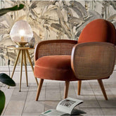 Luxurious Ash Wood Sofa with Velvet Upholstery - Stylish & Durable Design for Living Room htzm-1503