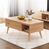 Rectangular Coffee Table with Lift-Top - Modern Design with Storage hx-1565
