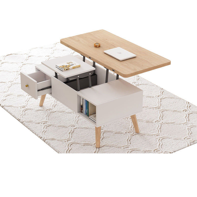 Rectangular Coffee Table with Lift-Top - Modern Design with Storage hx-1565 Rectangular Coffee Table with Lift-Top - Modern Design with Storage hx-1565