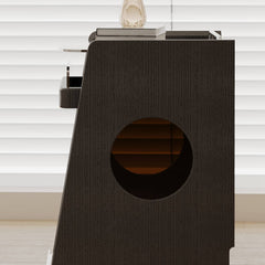 Modern Acrylic Stainless Steel Coffee Table – Sleek & Durable Design for Living Room & Office hxj-2715